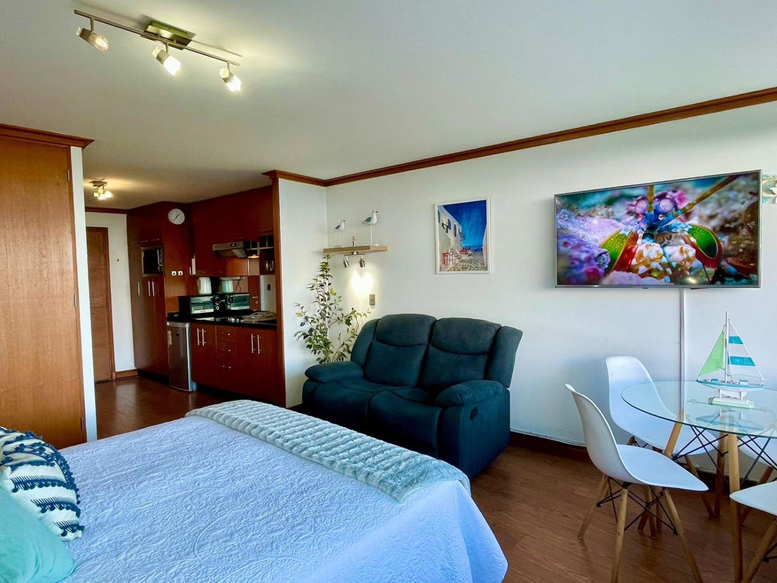 Hermoso Depto, 1linea Roca Mar Sector Costa Brava Apartment Concon